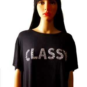Women's Rhinestone/Beaded Fashion Tee